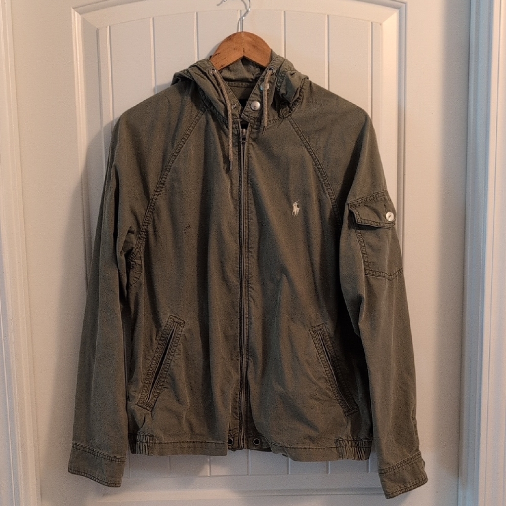 Polo by Ralph Lauren Olive Hooded Jacket